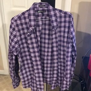 express modern fit button down